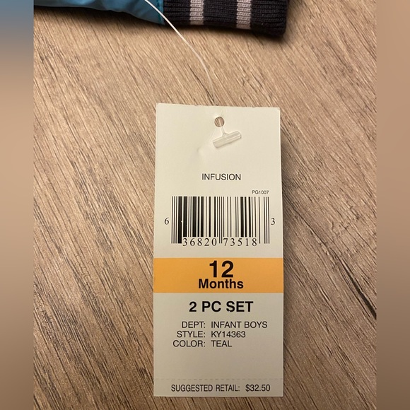 NWT Guess Jeans Baby Boy Track Suit 12M - Picture 6 of 14